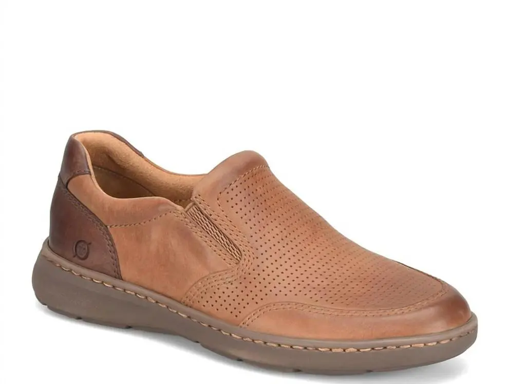 Born Cambridge Leather Slip On Comfort Casual Loafer Shoes  display picture 2