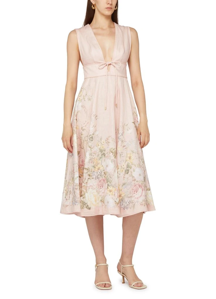 Zimmermann Waverly plunge midi dress 7