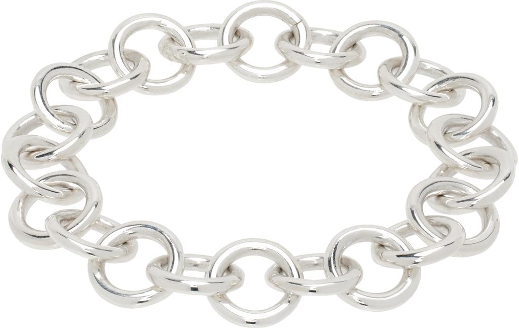 Pearls Before Swine Silver Mini Blod Mass Bracelet