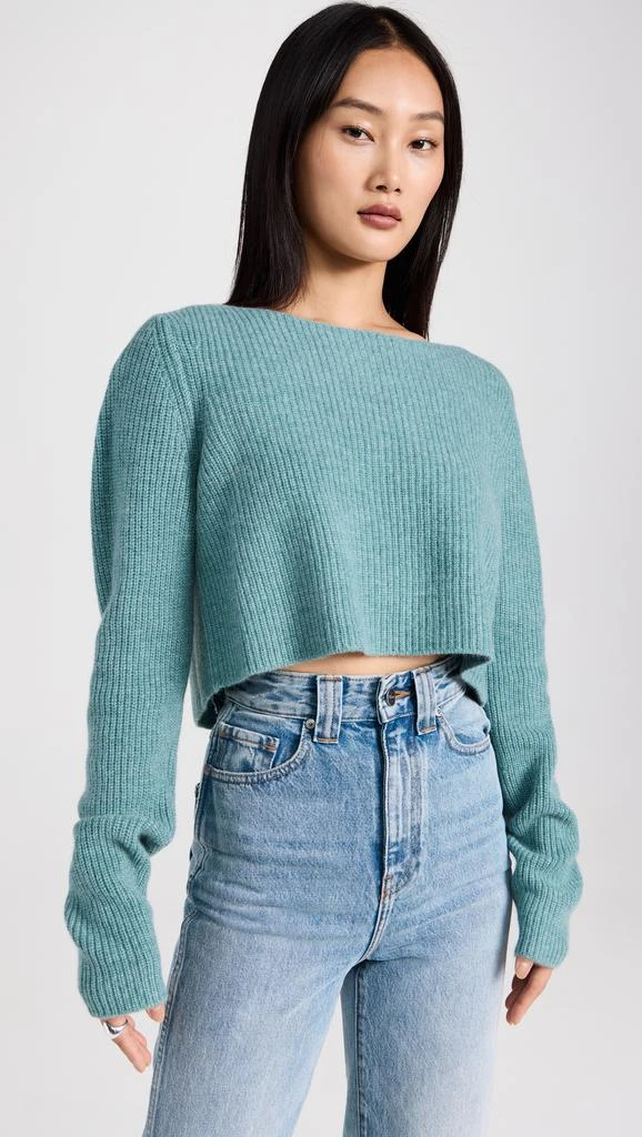 Le Kasha Cannes Cashmere Cropped Sweater 2