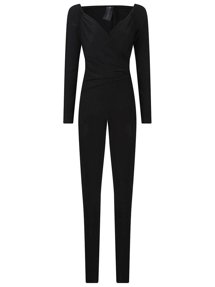 Norma Kamali Norma Kamali Off-Shoulder Jumpsuit