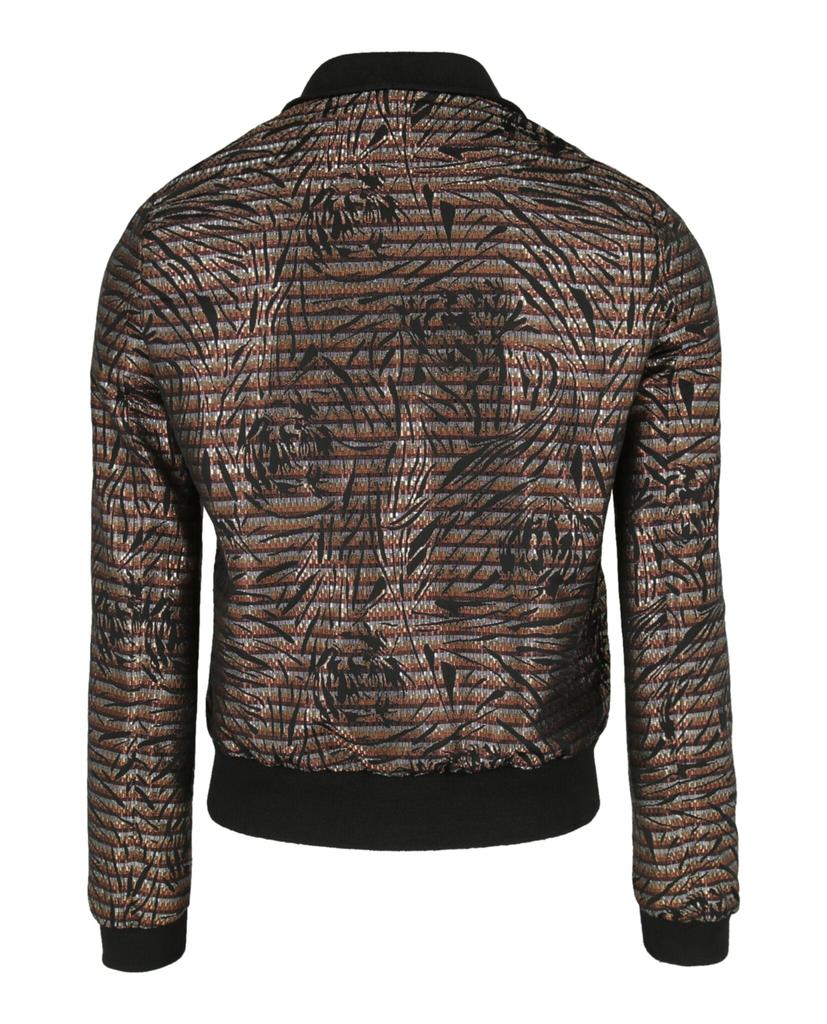 Yves Saint Laurent Metallic Varsity Jacket