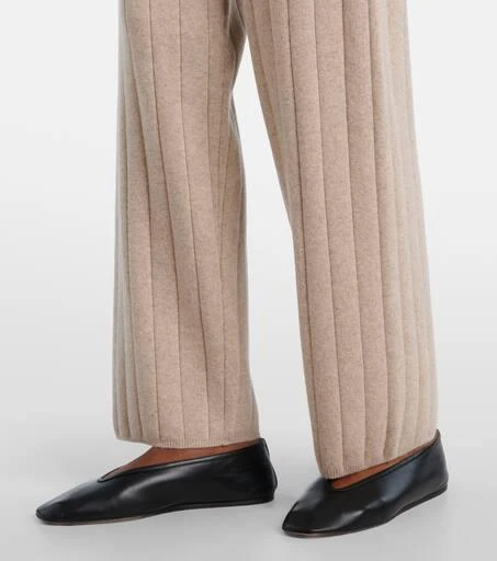 Max Mara Jardin ribbed-knit cashmere sweatpants 5