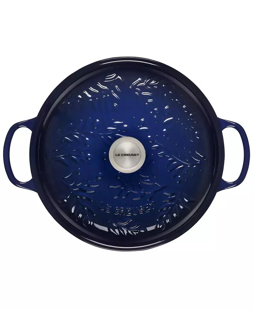 Le Creuset Cast Iron Braiser with Embossed Olive Branch, 3.5 Qt 3
