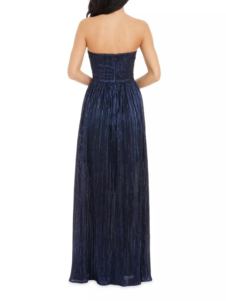 Dress The Population Audrina Strapless Fit-And-Flare Gown 4
