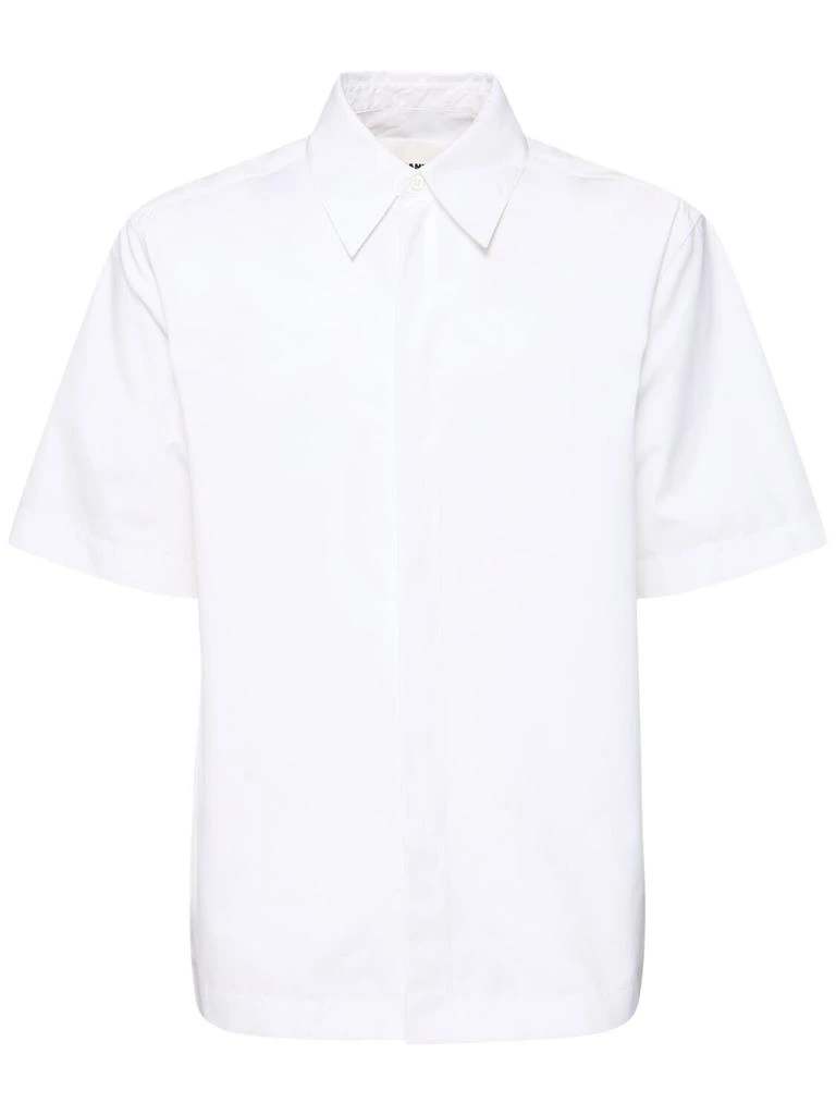 Jil Sander Boxy Fit Short Sleeve Cotton Shirt 1
