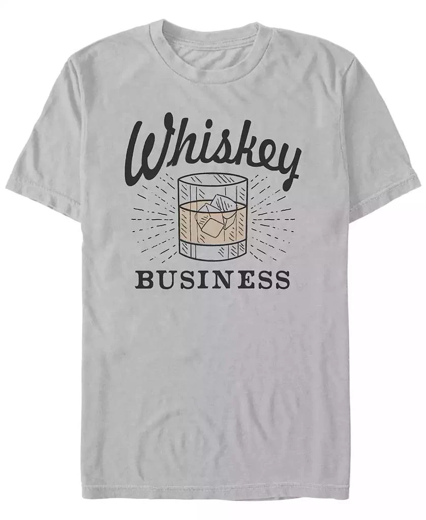 FIFTH SUN Men's Whiskey Business Short Sleeve T-Shirt 1