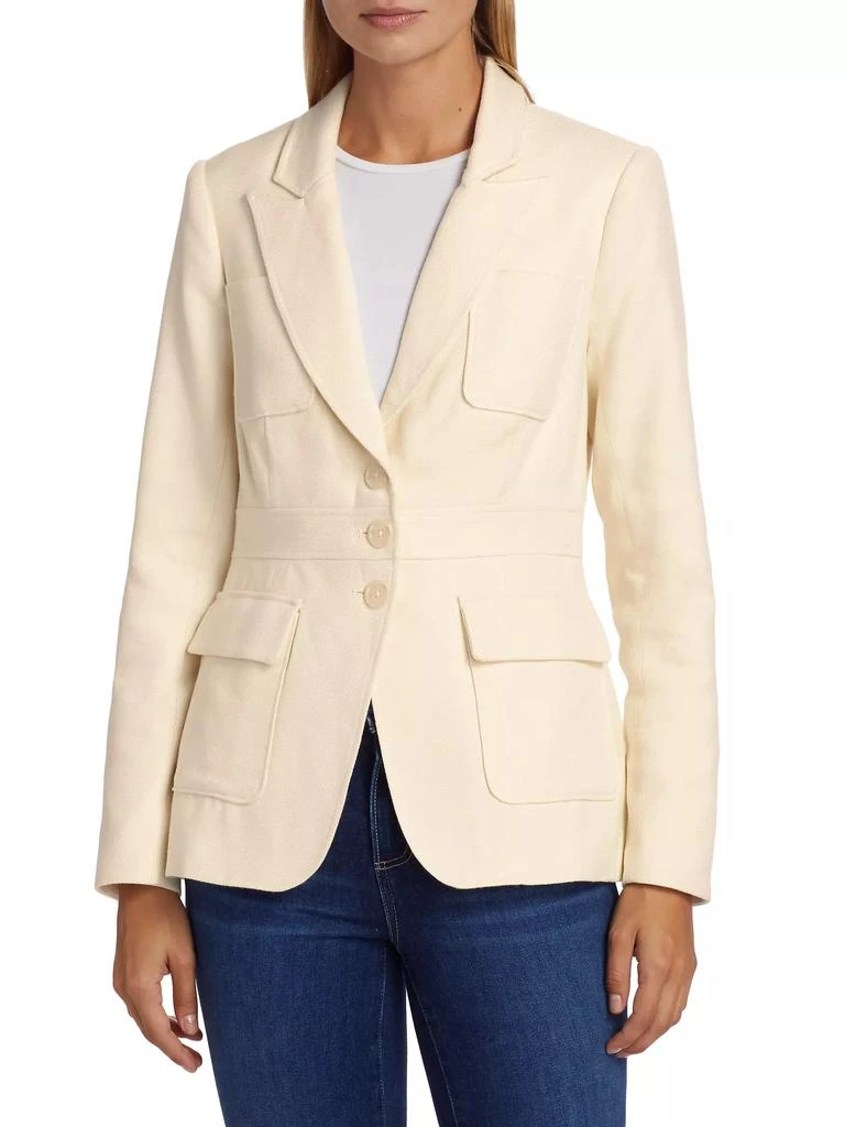Paige Sania Three-Button Blazer 3