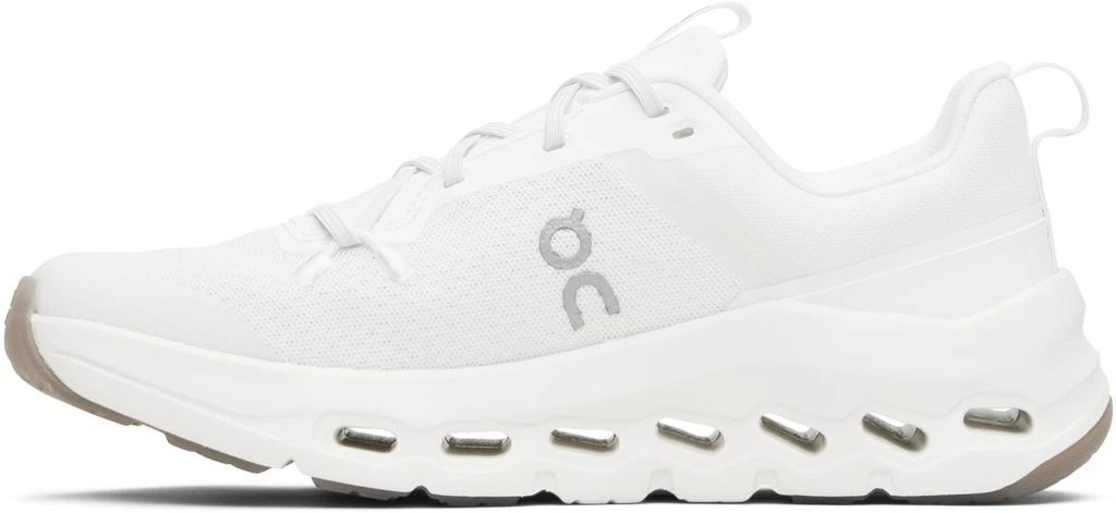 On Big Kids White Cloudleap Sneakers 3