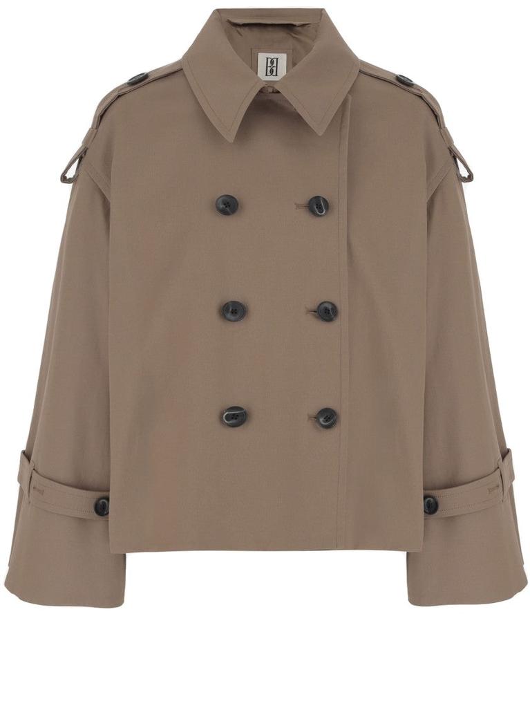 BY MALENE BIRGER Alisandra Short Trench Coat