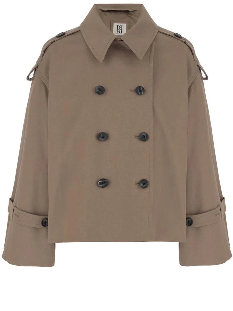 BY MALENE BIRGER Alisandra Short Trench Coat 1
