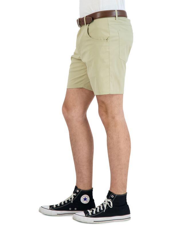 Levinas Performance Tech Stretch Denim Shorts