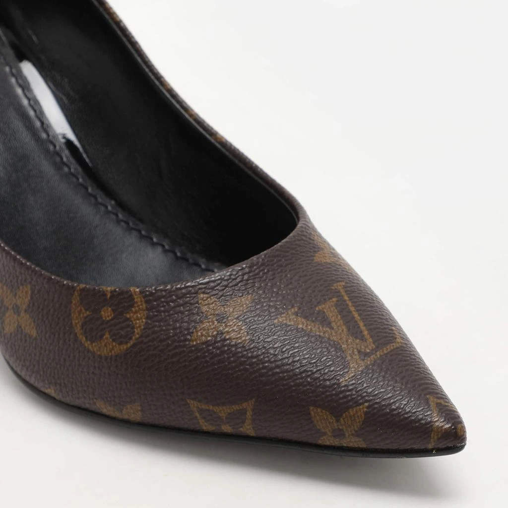 Louis Vuitton Louis Vuitton Monogram Canvas And Patent Leather Cherie Pumps Size 36.5 7
