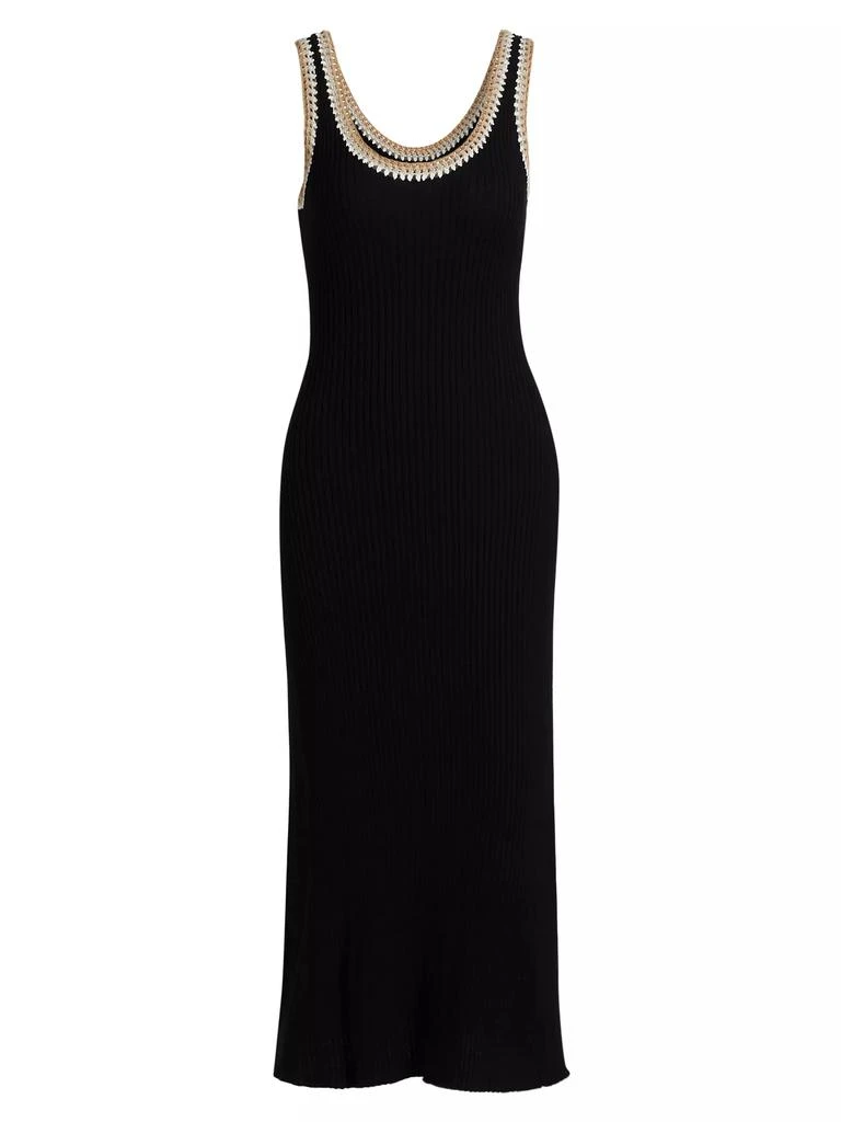 Rails Colleen Cotton Sleeveless Knit Midi-Dress 1