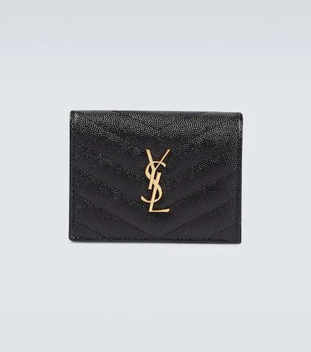 Yves Saint Laurent Grained leather wallet 1