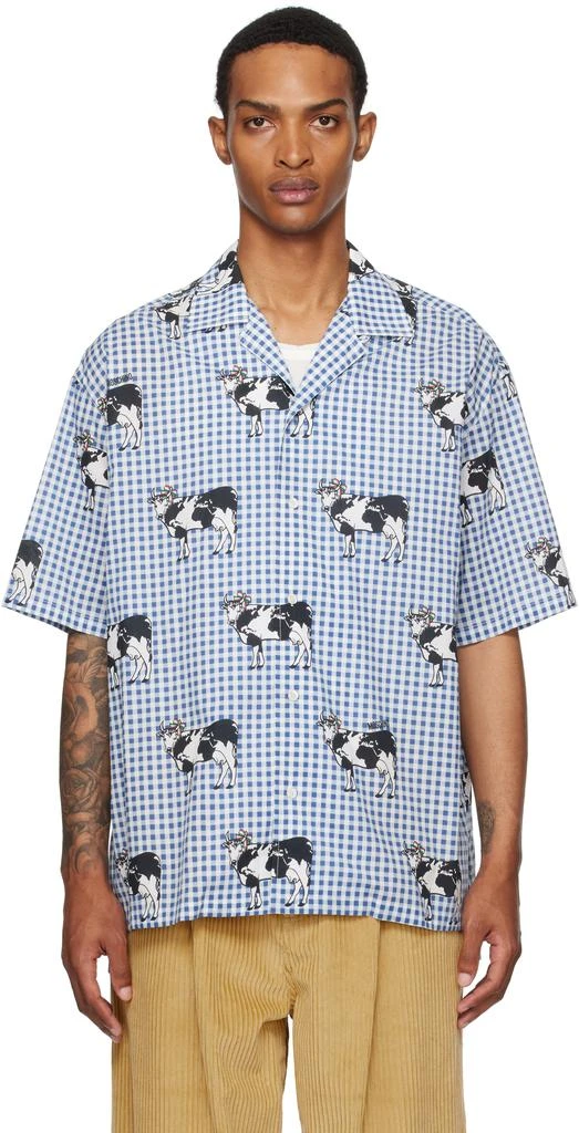 Moschino Blue Archive Cow Shirt 1
