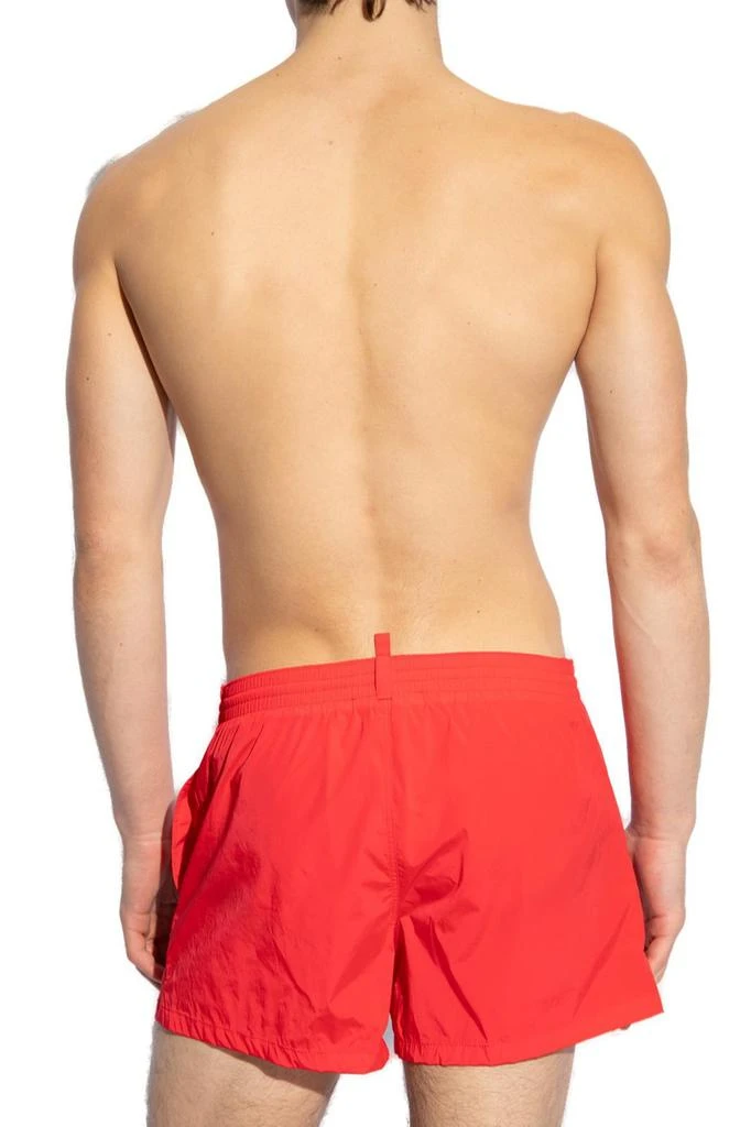 Dsquared2 Dsquared2 Logo Printed Drawstring Swimming Shorts 3