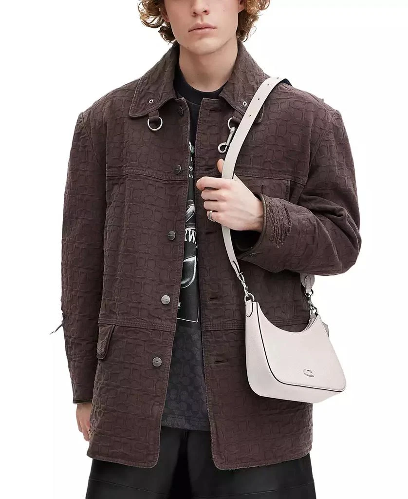 Coach Small Crossgrain Leather Hobo Crossbody Bag 2