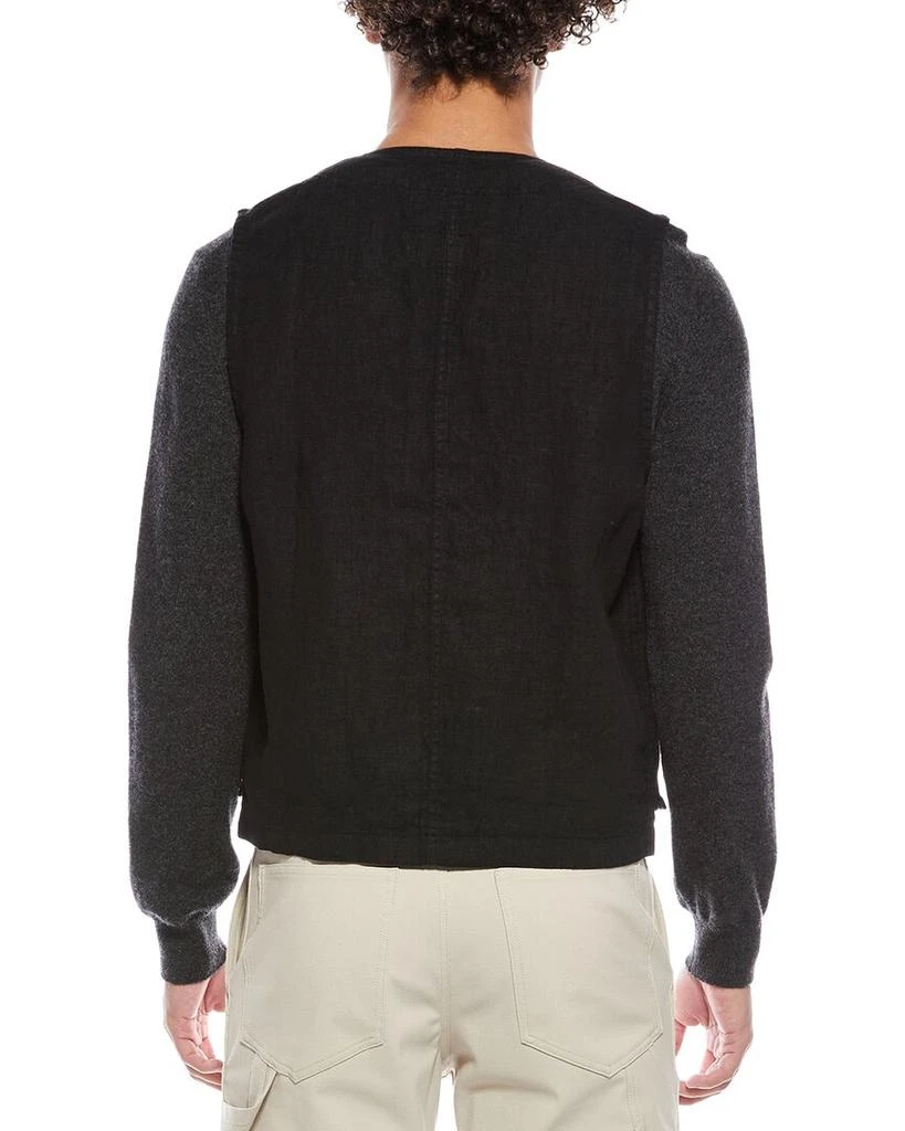 Todd Snyder Todd Snyder Linen Utility Vest 2