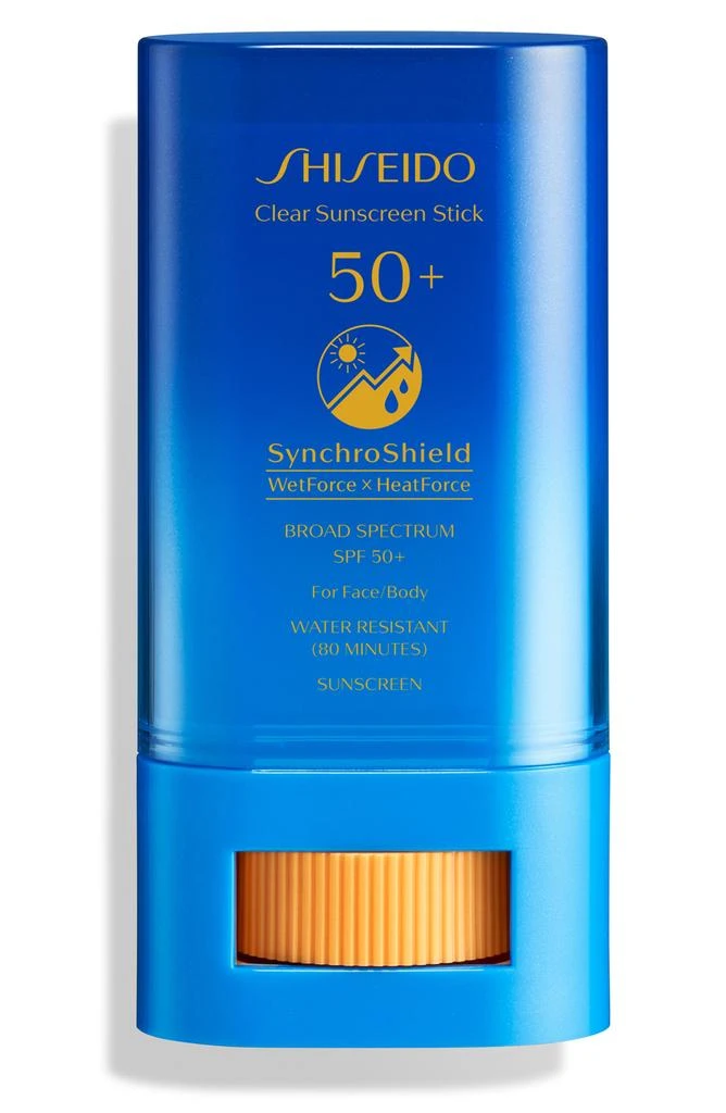 Shiseido Clear Sunscreen Stick SPF 50+ for Face & Body 1