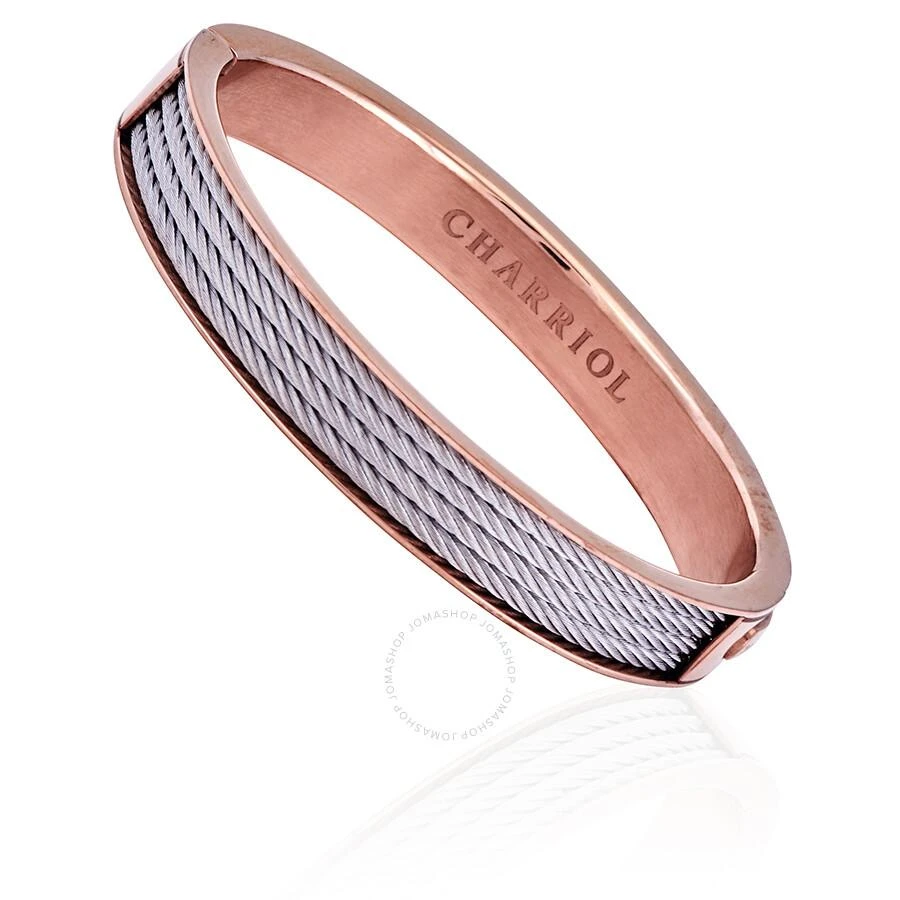 Charriol Rose Gold PVD Forever Bangle, 1