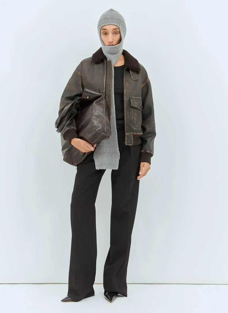 The Row Adonis Leather Jacket 2