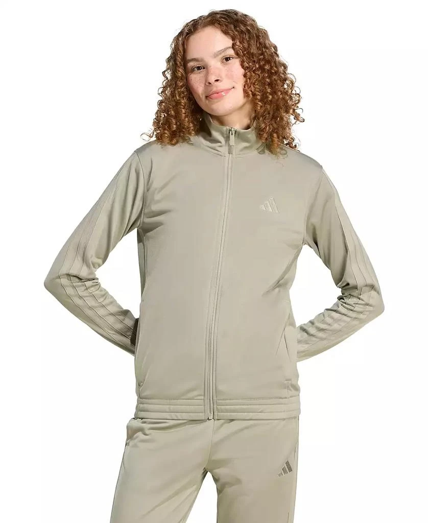 Adidas Women's 3-Stripe Tricot Track Jacket, XS-4X 6