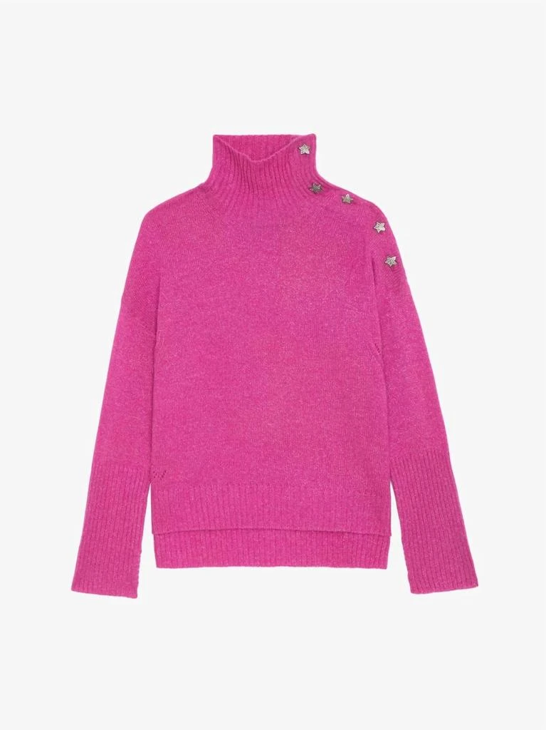 ZADIG & VOLTAIRE Zadig & Voltaire - Alma Jewelled Cashmere Sweater 6