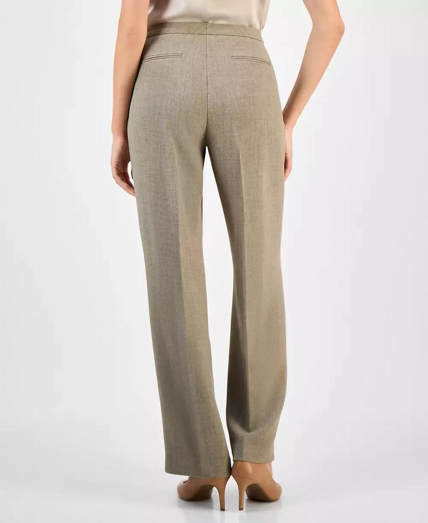 Kasper Women's Mid Rise Straight Leg Pants, Regular & Petite 2