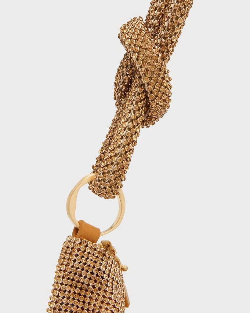 Cult Gaia Hera Knotted Rhinestone Mini Shoulder Bag 6