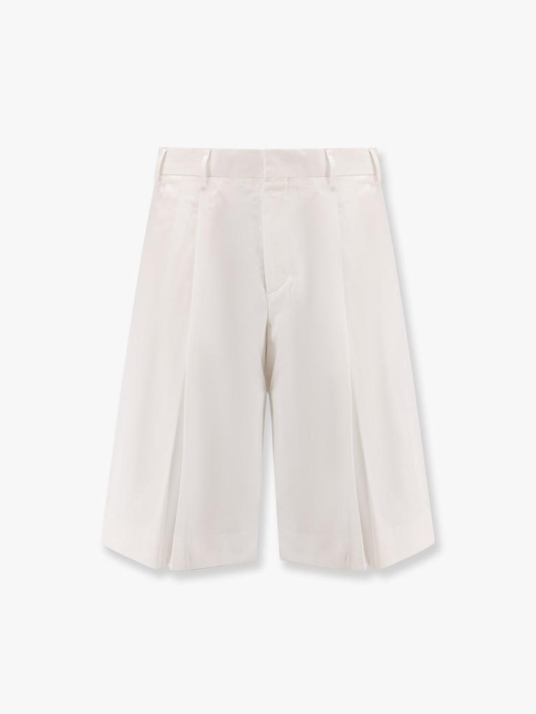 LANEUS Cotton bermuda shots with pinces