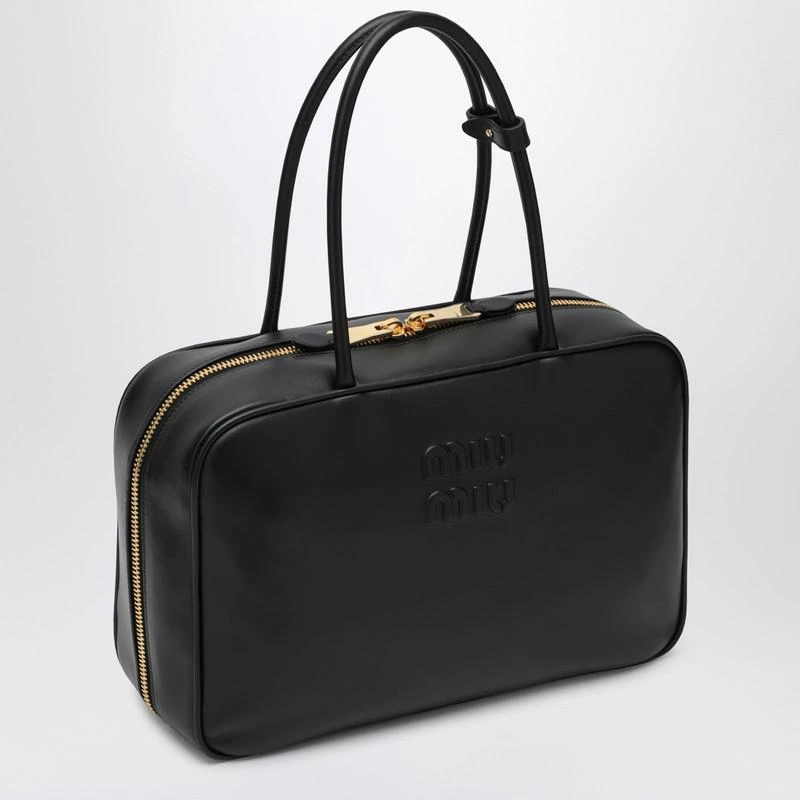 Miu Miu Beau black leather bag 4