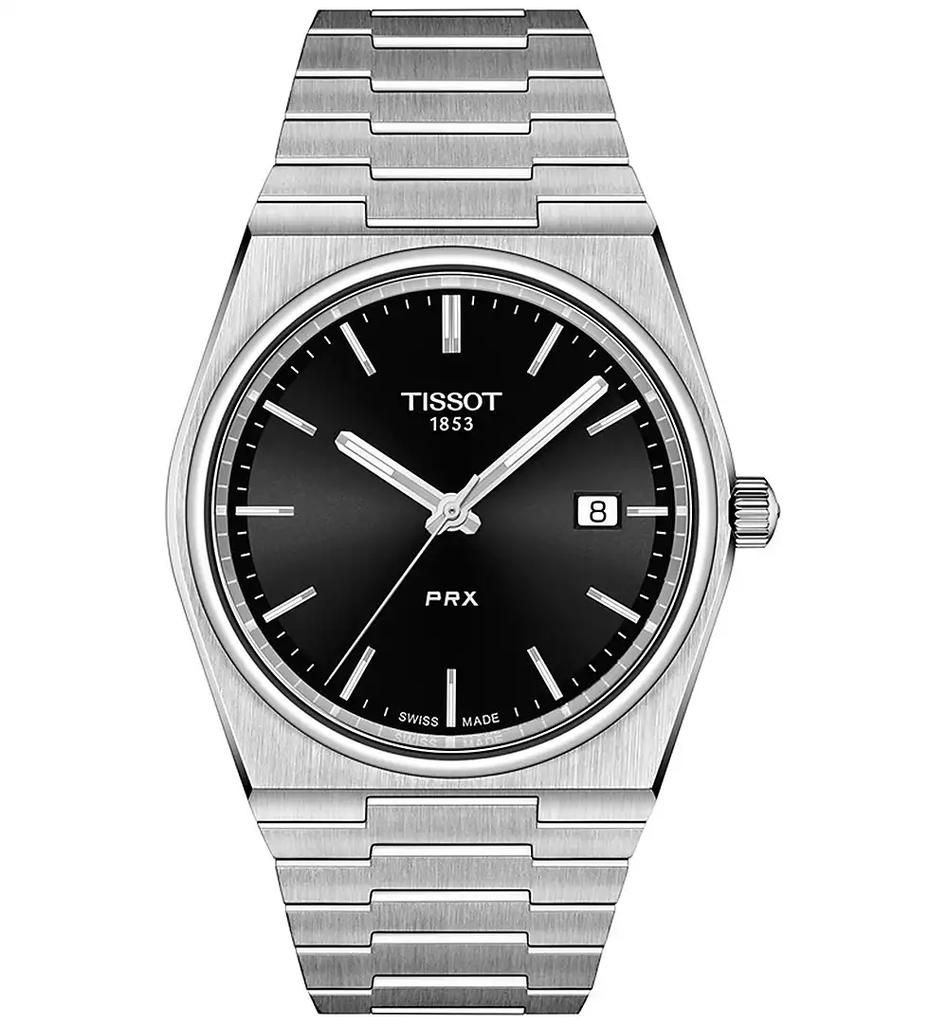 Tissot Men's Swiss PRX Stainless Steel Bracelet Watch 40mm