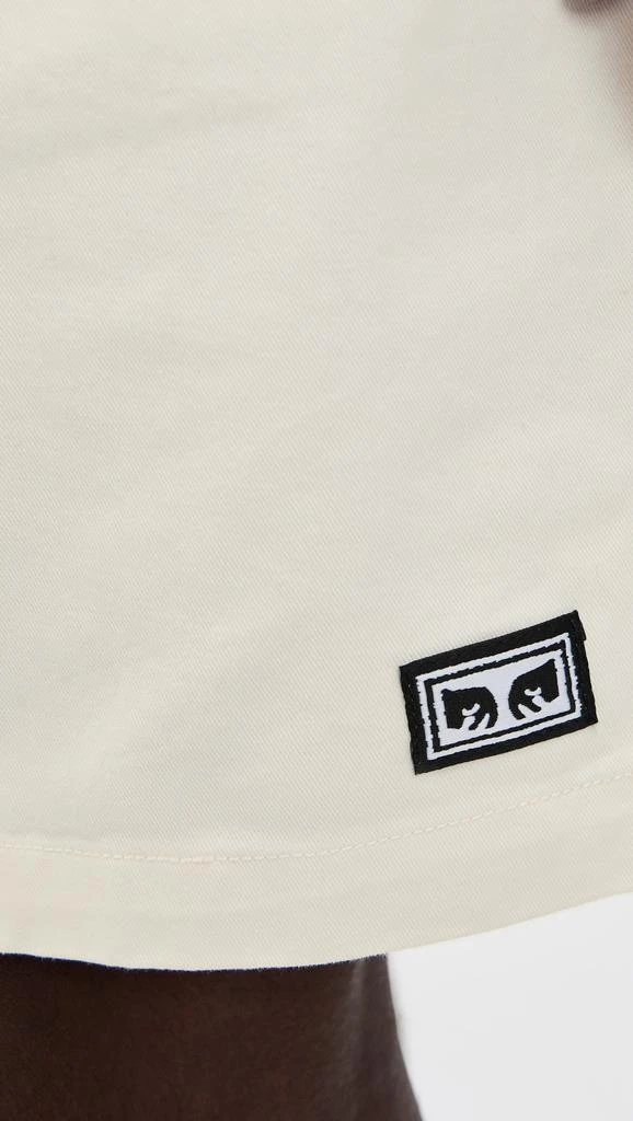 Obey Easy Relaxed Twill Shorts 8.75" 5