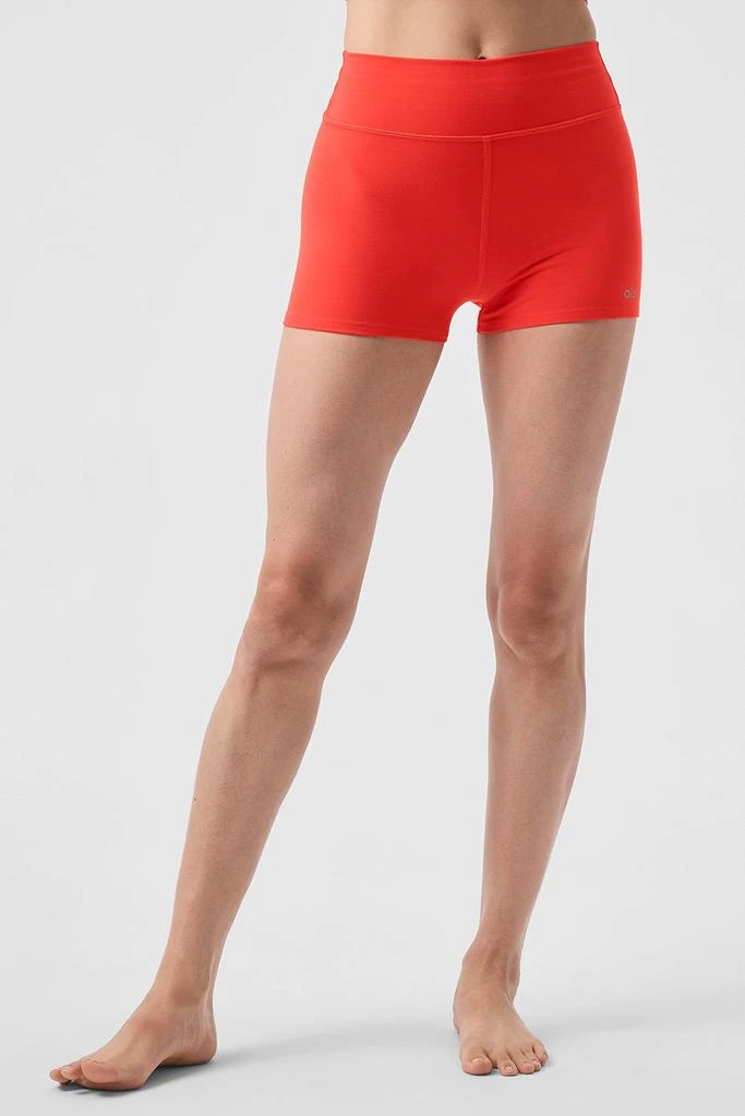 Alo Alosoft High-Waist Carefree Short - Red Hot Summer 3