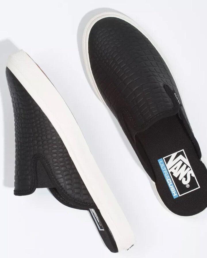 Vans Classic VN0A4P3UVYE Mule Men's Black Leather Slip On Casual Shoes JOBB1993