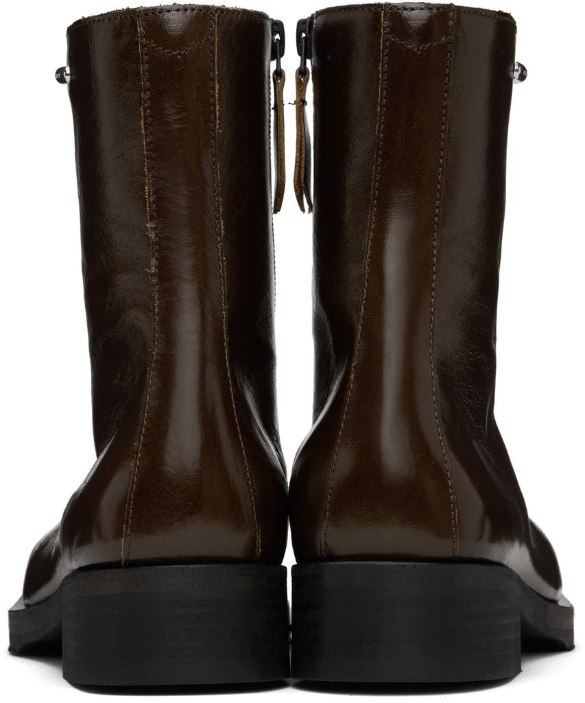 Our Legacy Brown Camion Boots - Boots - BeyondStyle