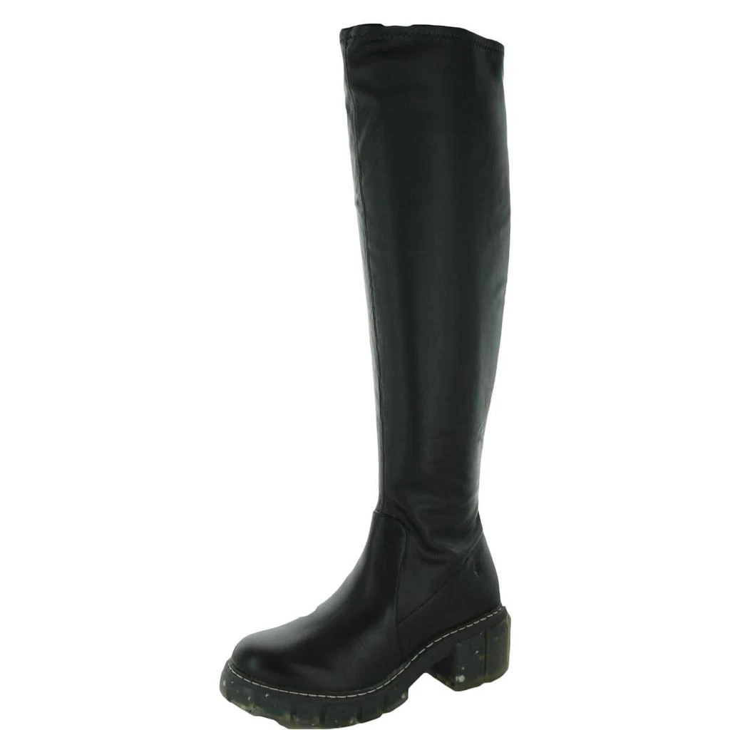 Cool Planet by Steve Madden Rosaliaa Womens Faux Leather Chunky Knee-High Boots 4