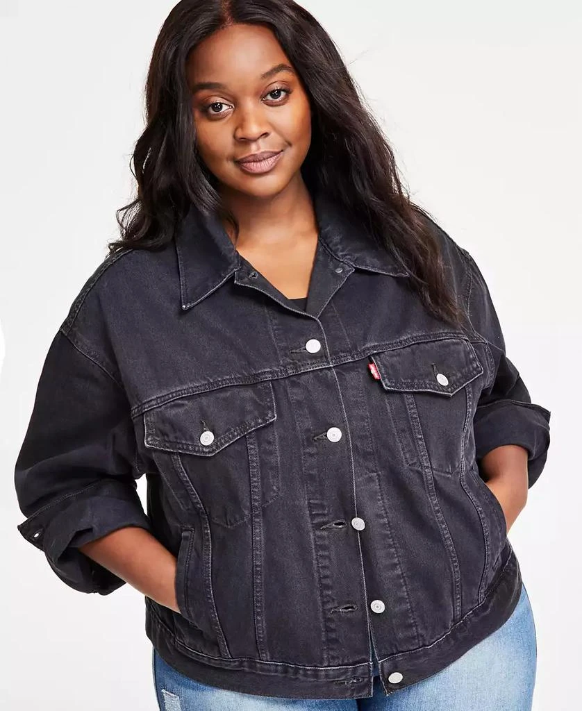 Levi's Plus Size '90s Cotton Denim Trucker Jacket 3