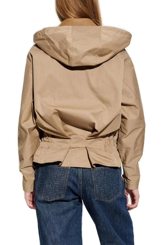 Fendi Fendi Hooded Double-Zipped Jacket 3