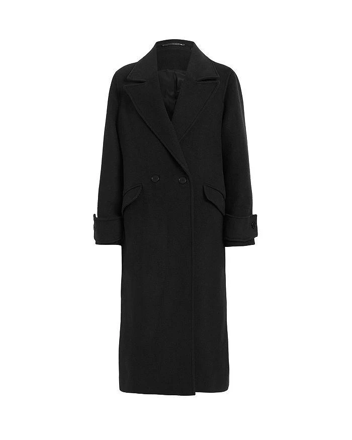 ALL SAINTS Mabel Double Breasted Oversized Coat 8