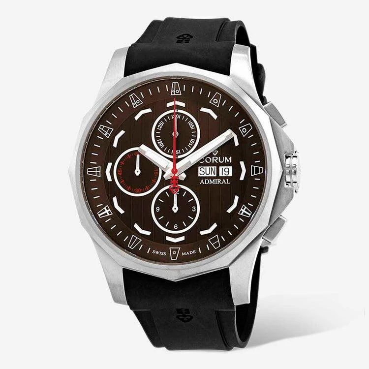 Corum Corum Admirals Cup Legend Brown Dial Chronograph Automatic  Men's Watch A077/04181 1