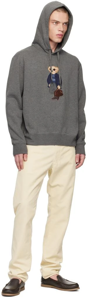 Ralph Lauren Gray Polo Bear Hoodie 4