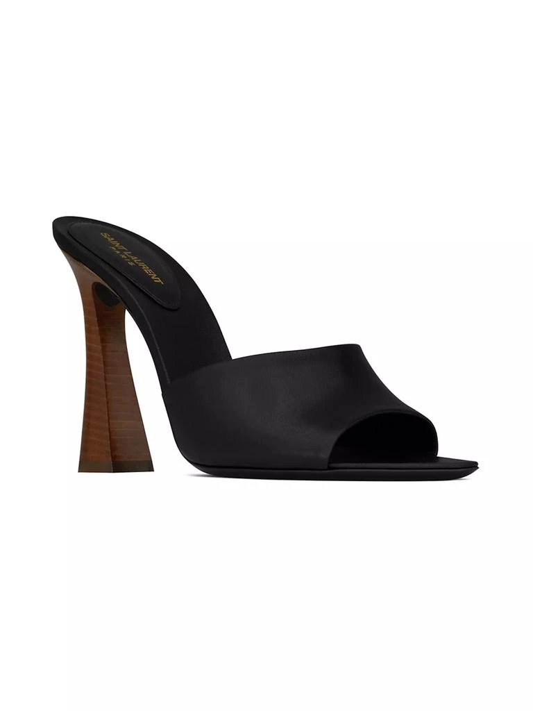 Yves Saint Laurent Suite Mules in Smooth Leather 2