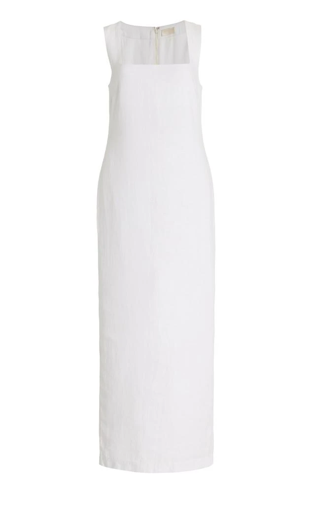 Posse Posse - Alice Linen Maxi Dress - White - XL - Moda Operandi 1