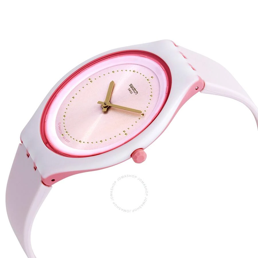 Swatch Skinblush Pink Dial Ladies Watch SVUP101 2