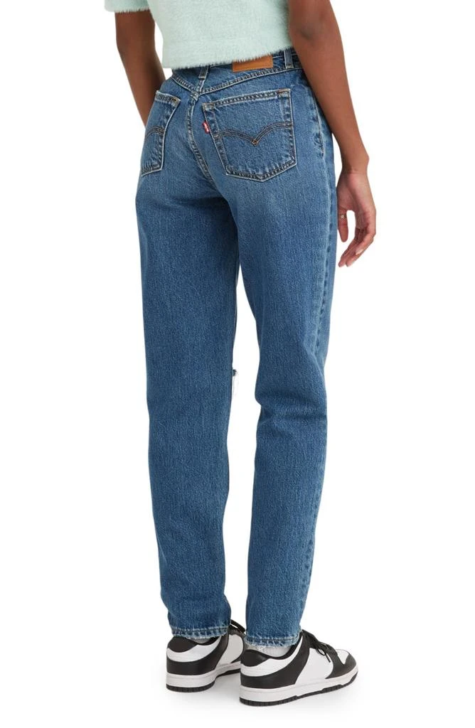 Levi's '80s Ripped High Waist Mom Jeans 2