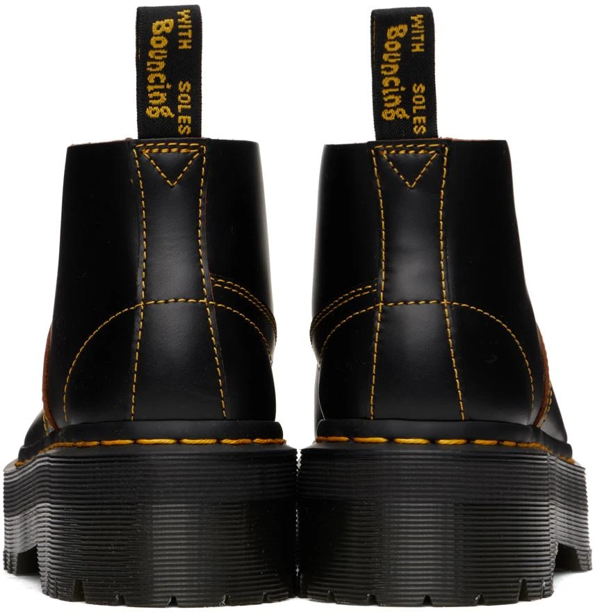 Dr. Martens Black Church Platform Monkey Boots 2