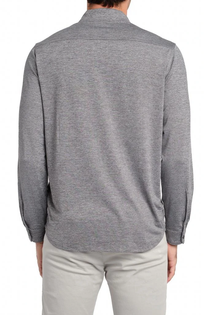 Zachary Prell Bill Stretch Knit Button-Up Shirt 2
