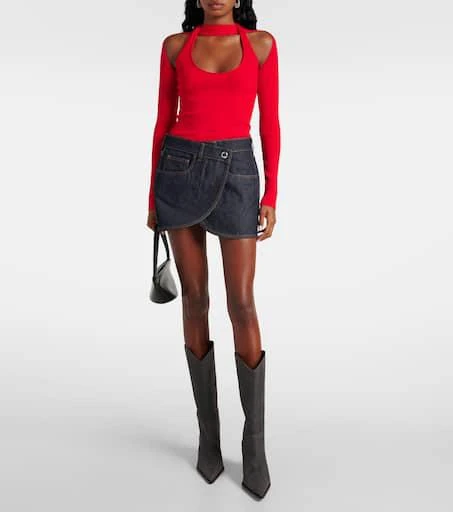 COPERNI Bridge leather knee-high boots 3